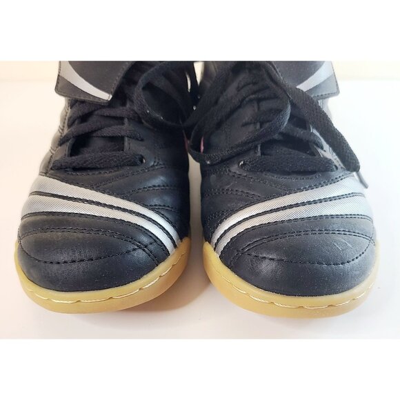 Nike Indoor Soccer Sneakers Women's US 9 Shoes Black/Pink Stripes New - Picture 2 of 6